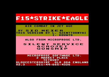 F15 Strike Eagle 